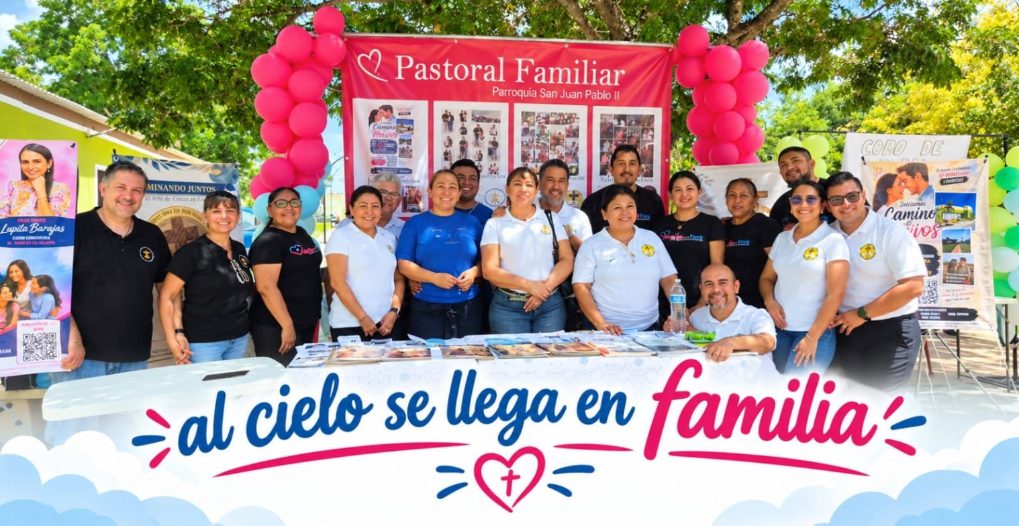 Pastoral Familiar de la Parroquia San Juan Pablo II en su módulo de promoción